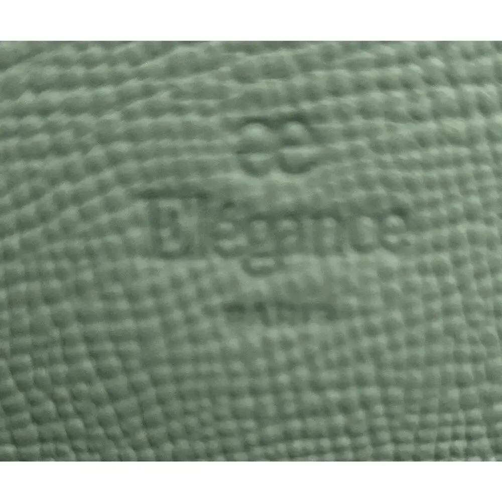 Elegance Paris Genuine Lt Turquoise Crossbody Bag Purse Converts to Clutch NEW
